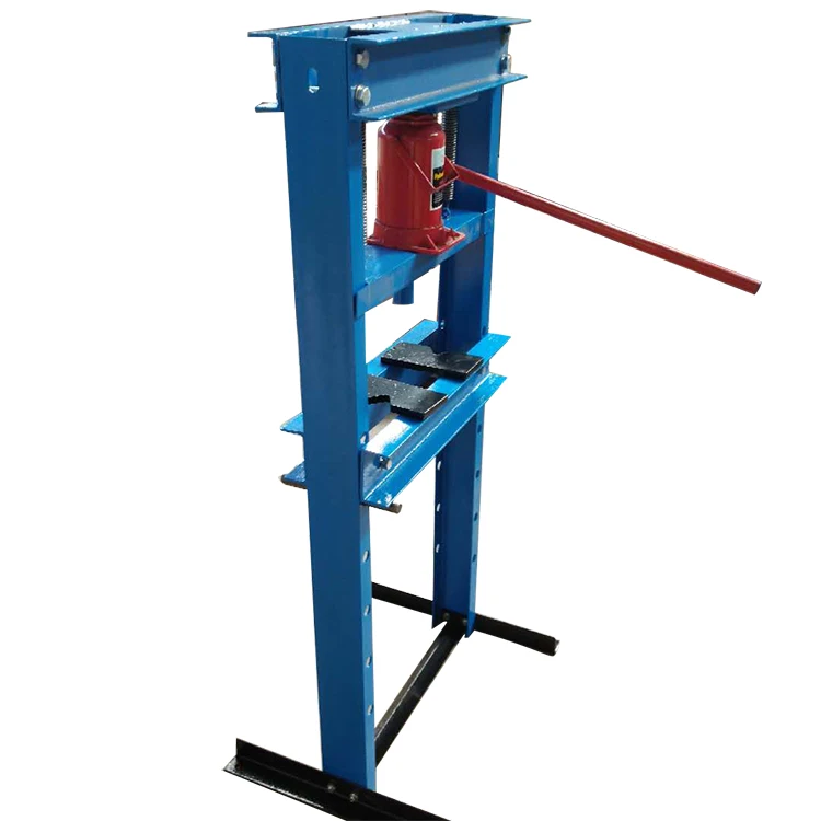 workshop 12 ton  hydraulic shop press machine with double pump