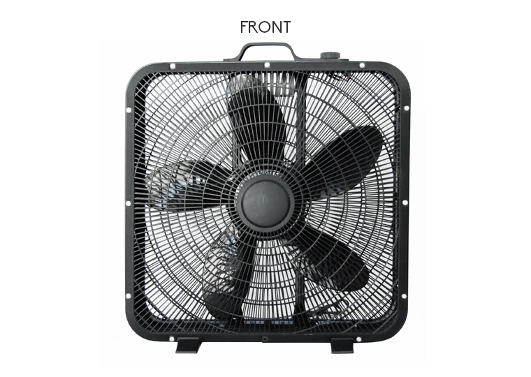 2020 Hot Etl High Speed 5 Pp Electric 20'' Box Fan Box With 3 Setting