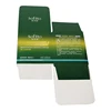 Fancy reverse oil deboss emboss paper foldable grade custom printing cosmetics paper box
