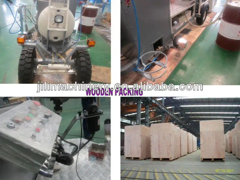 Highway Road Marking Applicator Machine Automatic Thermoplastic Road ...