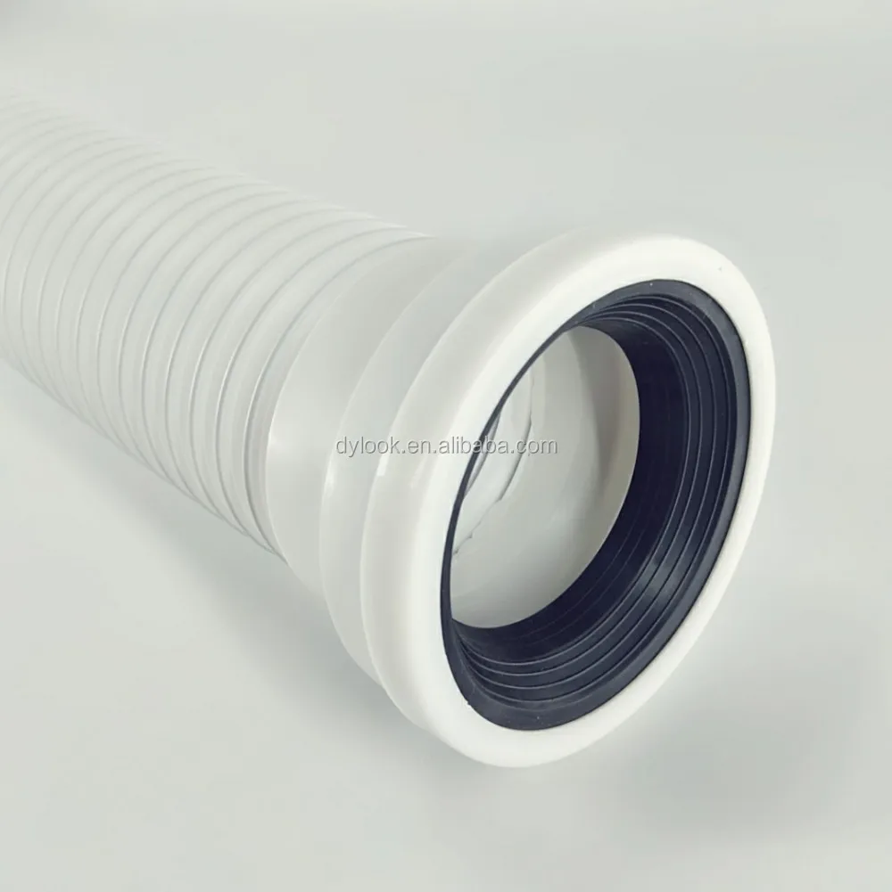 Pp Bathroom Extend Sewer Tube Flexible Toilet Wc Waste Flexi Pan