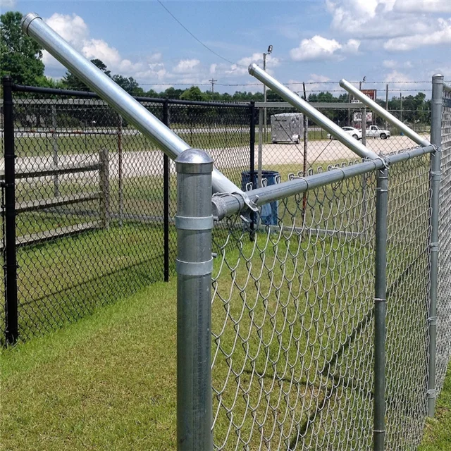 9 Gauge Chain Link Fence Top With Barbed Wire For Security Buy Chain Link Fence,5 Foot Plastic