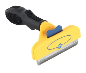Image of Custom Hot sale grooming brush easy clean hair brush pet cleaning loong hair comb pet grooming brush for short hair dog and cat