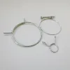 2018 Hot sales Adjustable Double Wire Hose Hoop/Wire Grip Clamp