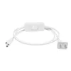LKCL84 Power Cable Cord With ON / OFF Switch For T8 T5 Integrated LED Tube Light 30CM