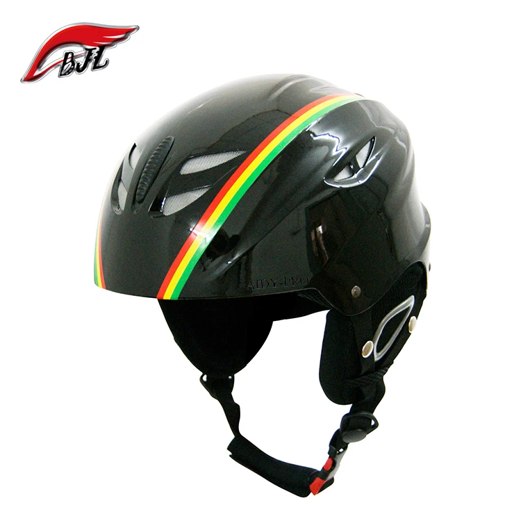 Custom Abs Shell Ski Helmet With Visor Buy Helmet With Ear Muff