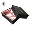 Luxury black two pieces silk lined with gift box