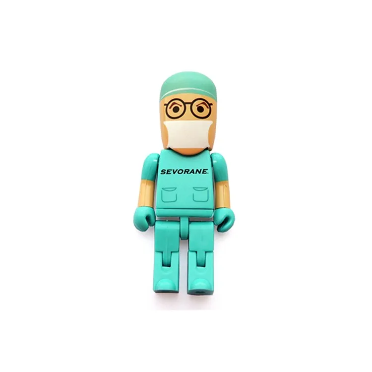 cute customized animal PVC usb flash drive - ANKUX.COM