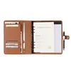 Corporate anniversary gift l shape file folder with calculator