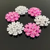 26mm rhinestones buttons decorative flowers -rose flower shaped buttons