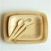 2015 Wholesales China Supplier Disposable Recycled Wooden Fruit Plate