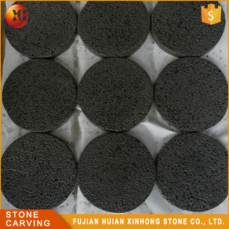 
Garden lava paving stone , black paving stone 