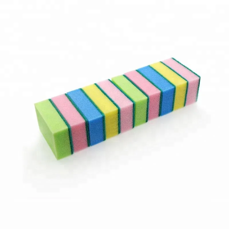Non scratch kitchen cleaning sponge scouring pads