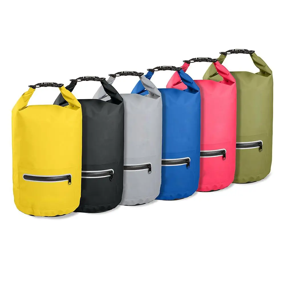 2017 Wholesale With Shoulder Strap Custom Logo 15L Waterproof Ocean Pack Dry Bag