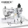 GC600-01CB/DD/EUT Direct drive motor electric auto trimmer Cylinder-bed plain seam T- shirt Interlock Sewing Machine industrial