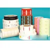 popular custom bottled children nutrient supplements waterproof vinyl adhesive sticker printing