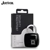 Digit Anti-theft small heart shaped finger print magnetic mini electronic timer padlock seal combination