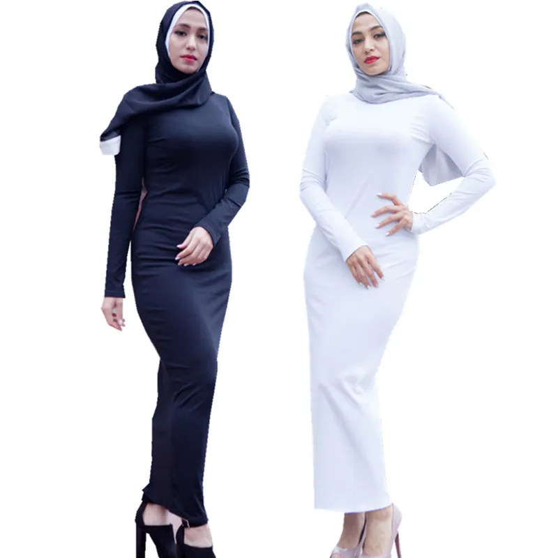 

2019wholesale maxi islamic clothing high quality thread cotton material muslim dresses dubai abaya, 8 colors