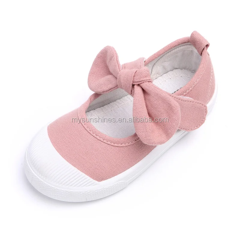 light pink canvas shoes