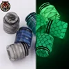 Newest Epoxy Resin Snake Pattern Honeycomb Pattern 810 Drip Tips for TFV8 / TFV12