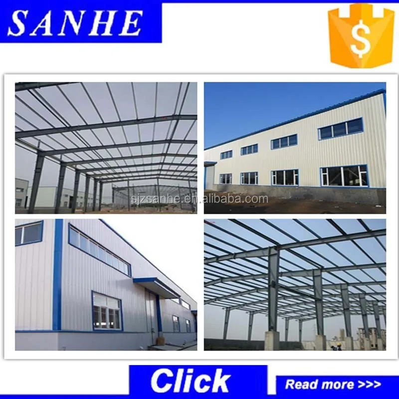 China Cheap Metal Building Prefabricated Steel Structure 