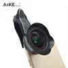 Aike Global HD No Distortion Aspherical Cell Phone Camera Super Wide Angle Macro 2 in 1 Lens Kit