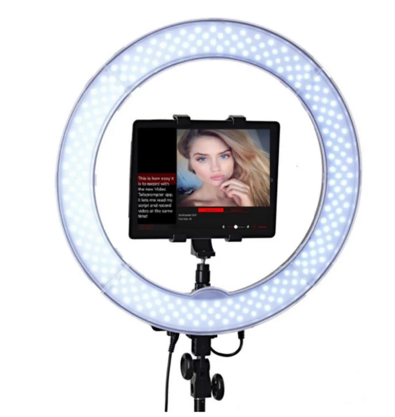 Rl-18 240 Leds 5500k Dimmable Photo Studio 18inch Camera Makeup Ring ...