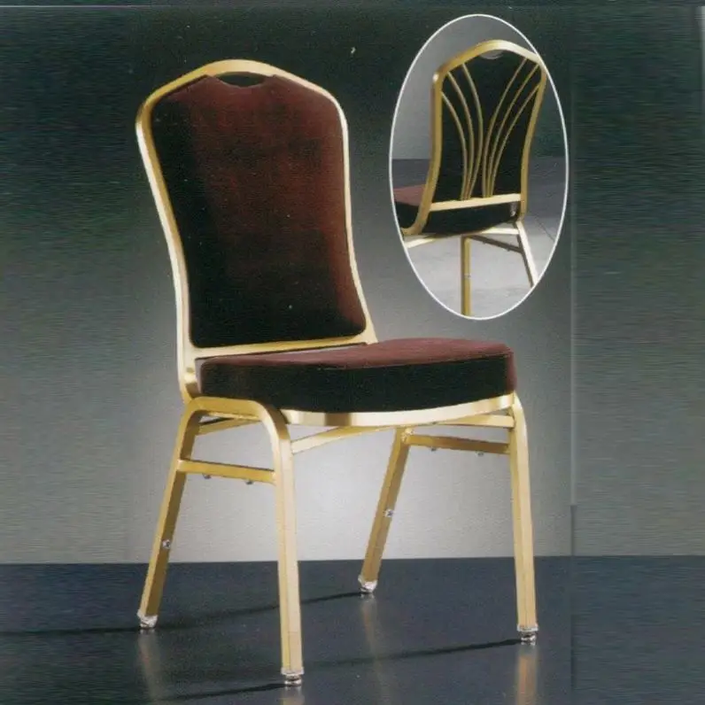 Modern Stackable Metal Wedding Party Hotel Iron Wholesale Stackable