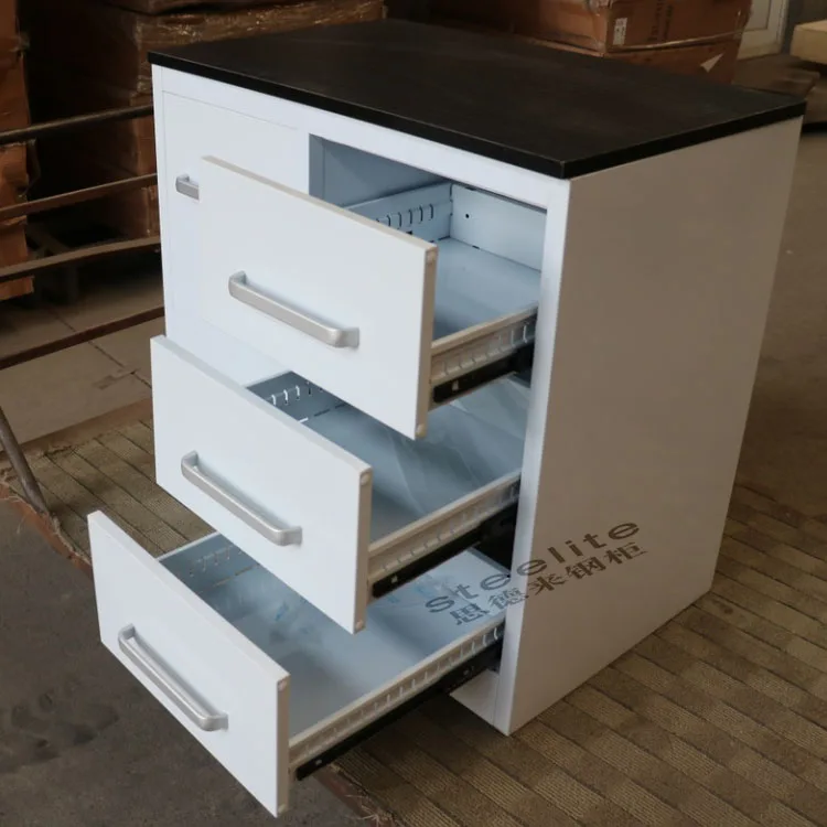 High Gloss Lacquer Ready Made Kitchen Cupboards White Metal Kitchen