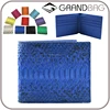 elegant and luxury python skin leather clutch wallet for women