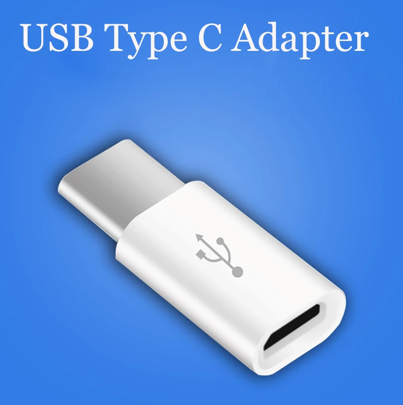 20pcs Type C For iaomi Macbook Oneplus 2 Nokia N1 USB Type C Adapter to Micro USB 5pin Female Microusb Data Charger Connector