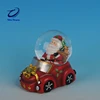 45mm snow globe with LED and snowing by battery