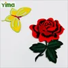 Custom embroidered fashionable flowers fruits floral and other hot items patches for ladies