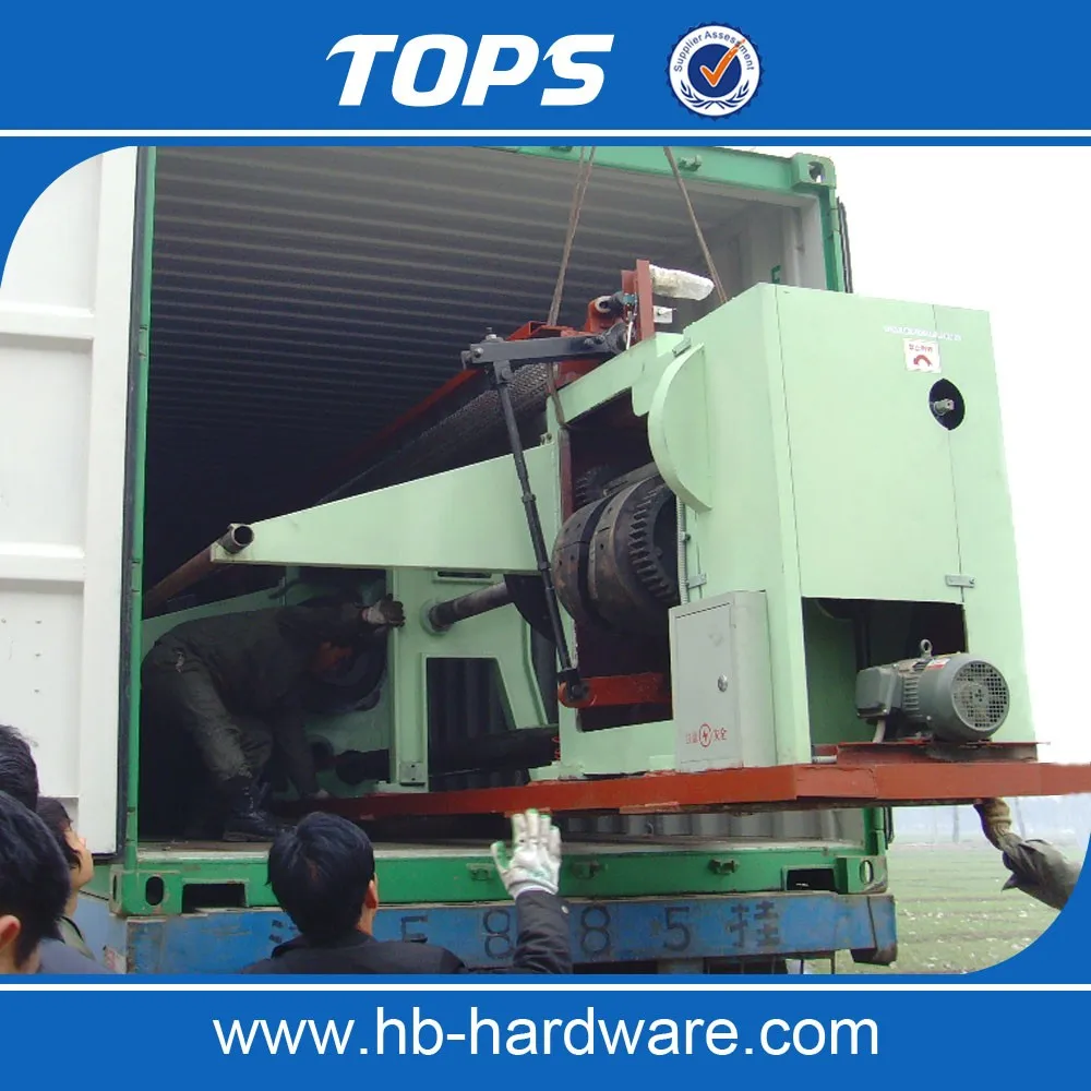 hexagonal wire mesh machine