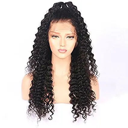 

Leyuan Brazilian 26 Inch Lace Front Wig 150 Density For Black Women Human Hair