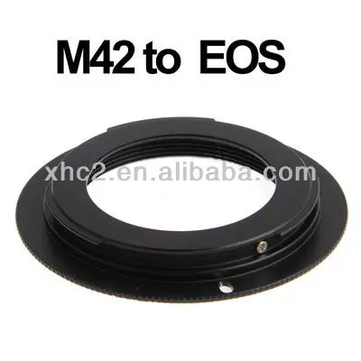 Hot Sell M42 Lens to Canon EOS Lens Mount Stepping Ring Lens adapter