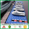 Plastic drive on floating boat lift / docking