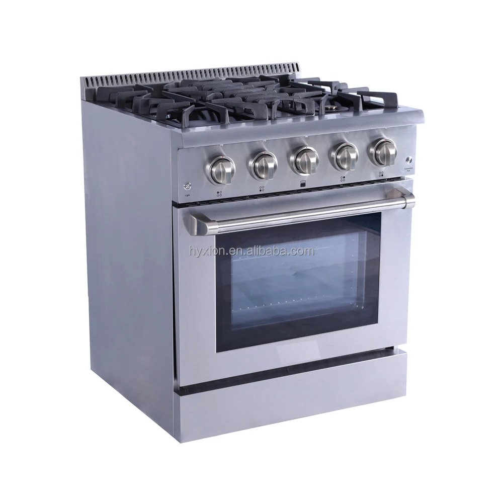 Hrg3080u Pro Style Freestanding Gas Stove With 4 Burner Buy