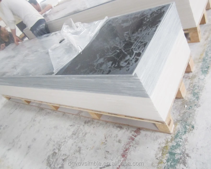 
best kitchen countertops artificial stone raw materials 