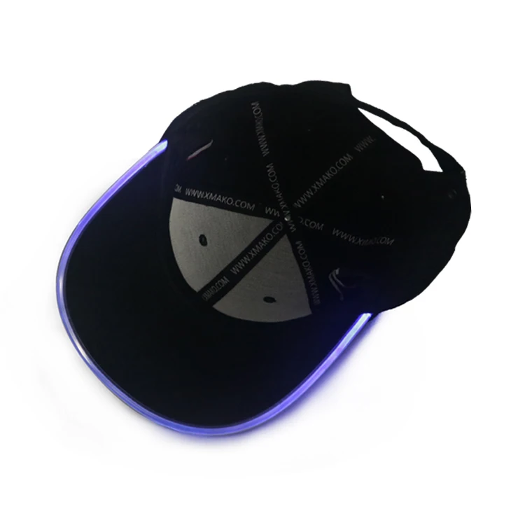 New Style Led Light Cap Led Cap Custom Led Light Baseball Caps With