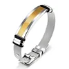 Marlary Italian Classic Men'S Wristband Mesh Bracelet Pakistani Gold Bangles ,New Model Bangles