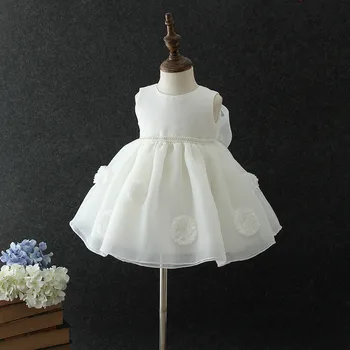 white party dress baby girl