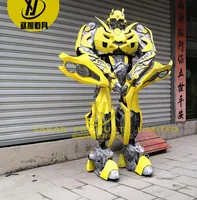 

Customized cosplay Human Size Wearing Knight Transformer Cosplay Robot led costume performance wear clothing for adult