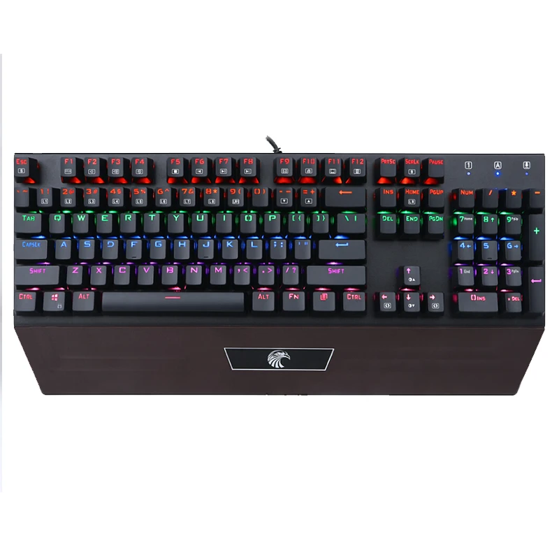 

2019 Hot Sale Redragon X9200 Rainbow Aurora Axis Waterproof Mechanical Gaming Keyboard, Black