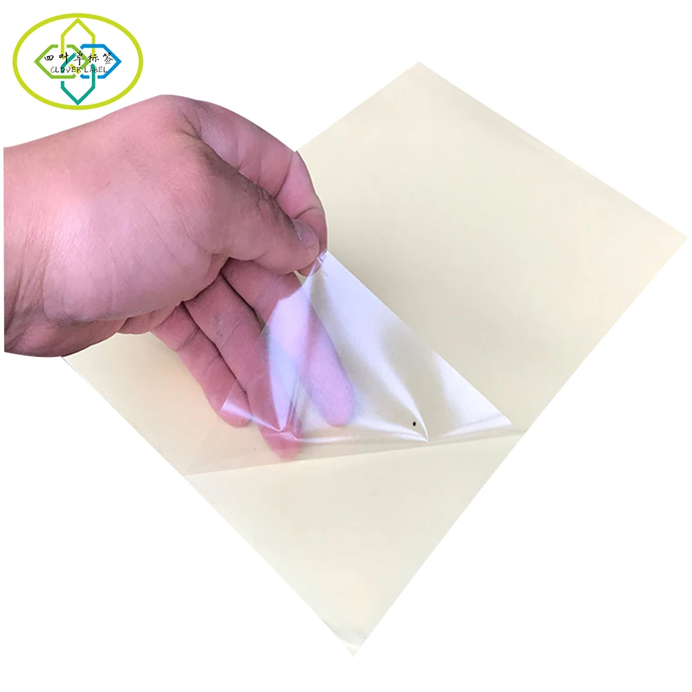 Papier adhésif transparent pour imprimantes jet d/'encre 20 feuilles A3