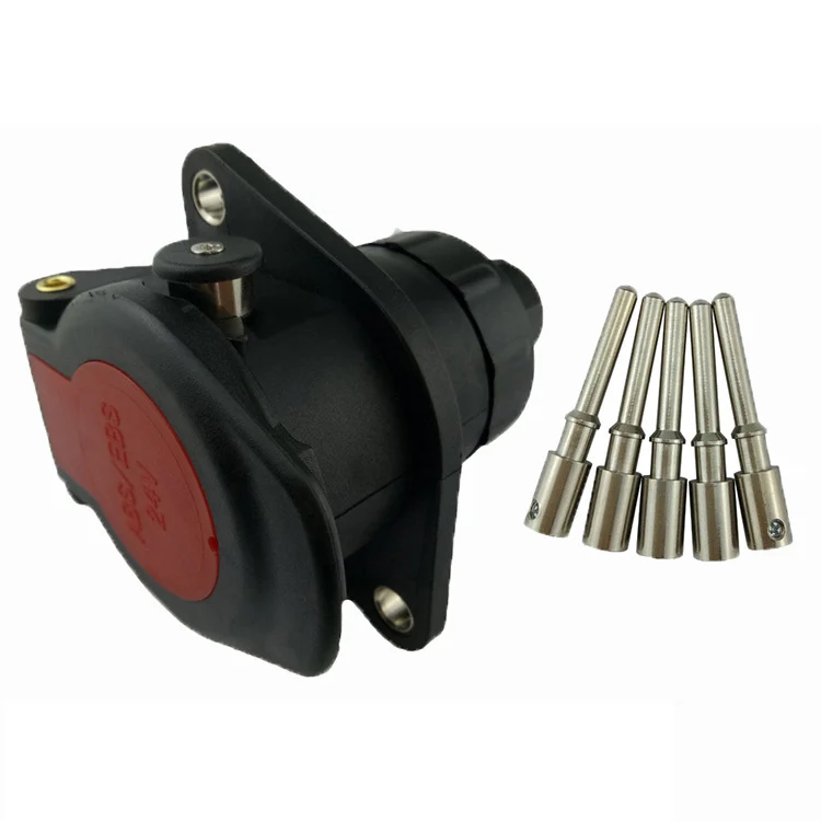 24V VOLT 15 PIN PLASTIC SOCKET PLUG LORRY TRUCK TRAILER TOWING