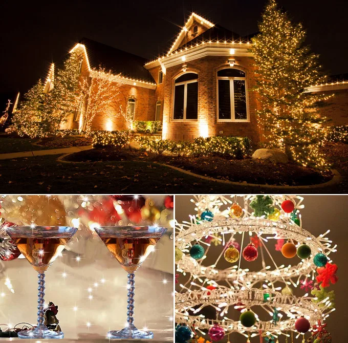 Weddings Decoration Outdoor Led Christmas Strip Lights Led Cable String ...