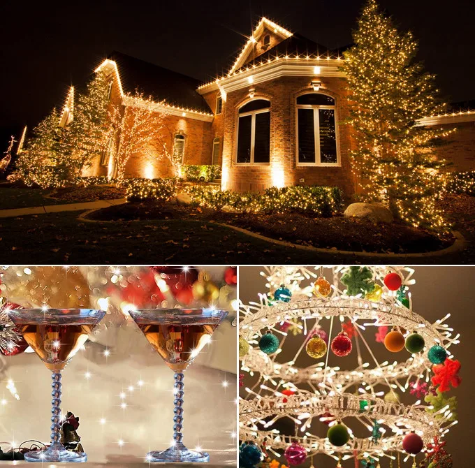 Weddings Decoration Outdoor Led Christmas Strip Lights Led Cable String