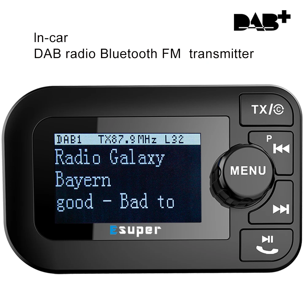 New High Tech Inch Lcd Screen Dab Raeceiver Bt4.2 Handsfree Fm Transmitter Car Bluetooth Handsfree Presets 60 Stations Buy Car Bluetooth,Car Bluetooth Handsfree,Car Bluetooth Handsfree Kit on Alibaba.com