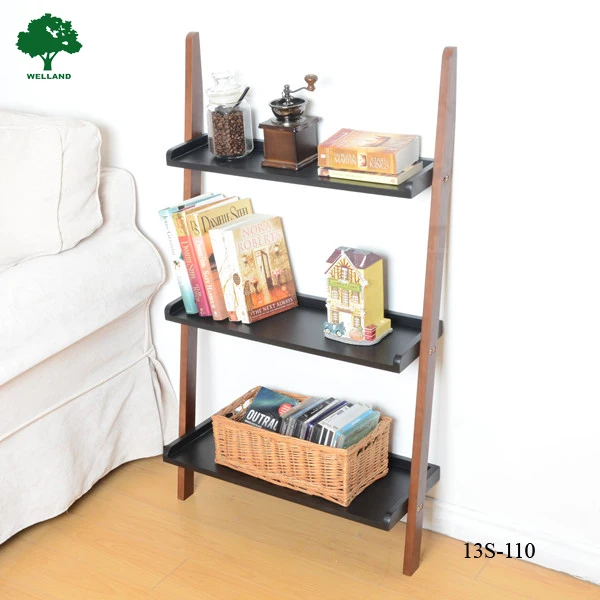 Lebec Wall Leaning Shelf Buy Wooden Bookshelf Wood Leaning